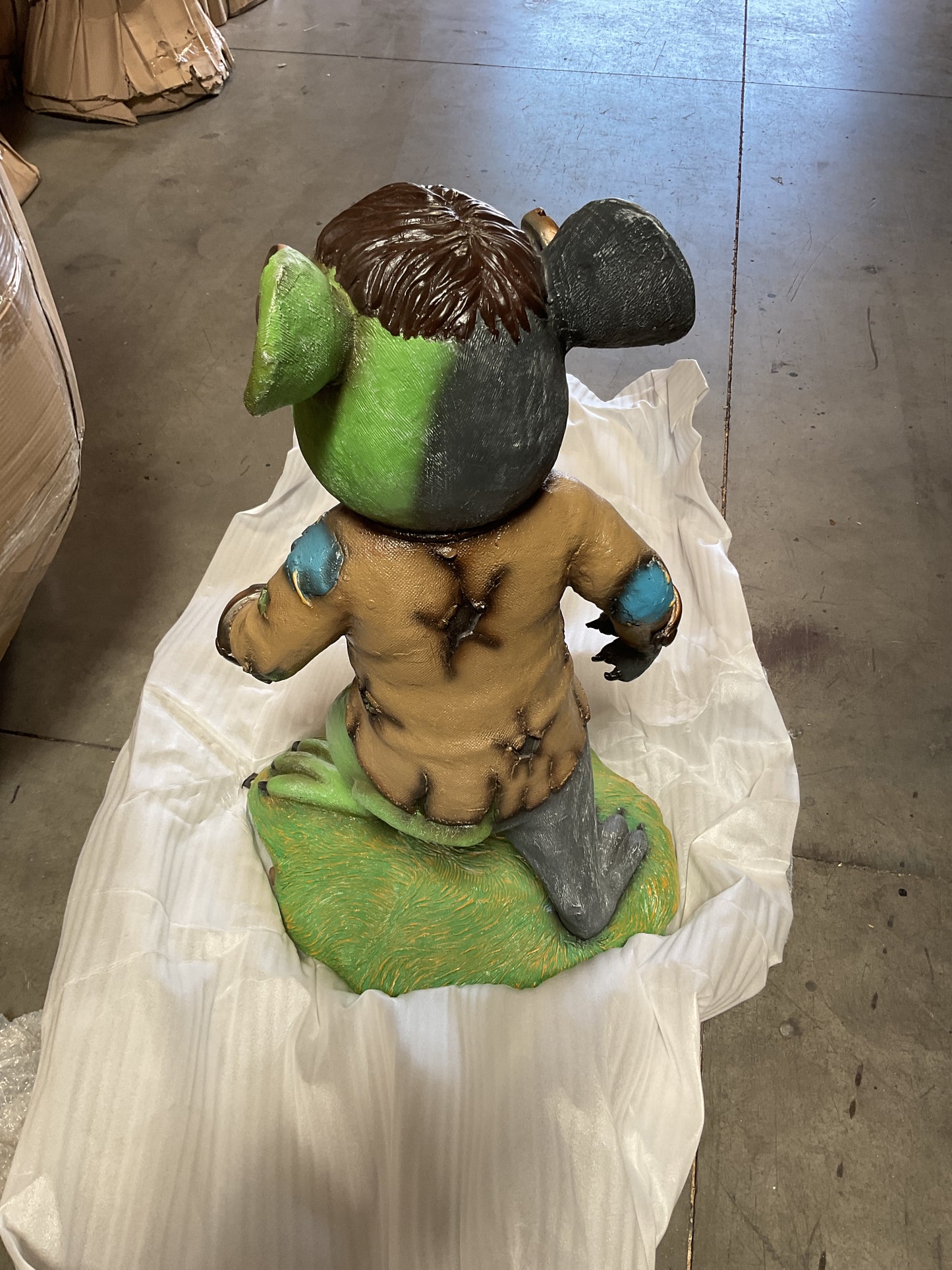 Mouse Frankenstein Costume Over Sized Statue