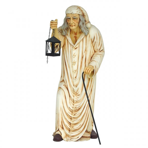 Old Man with Lantern Life Size Statue