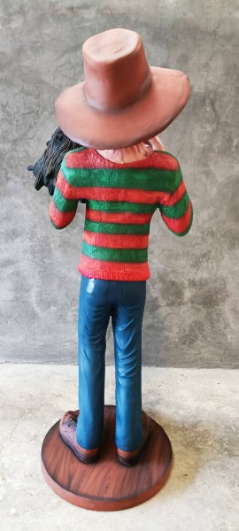 Scary Nightmare with Cut Head Life Size Statue