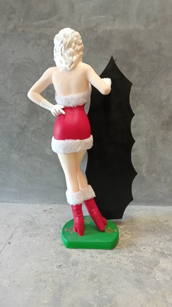 Santa Actress Life Size Statue