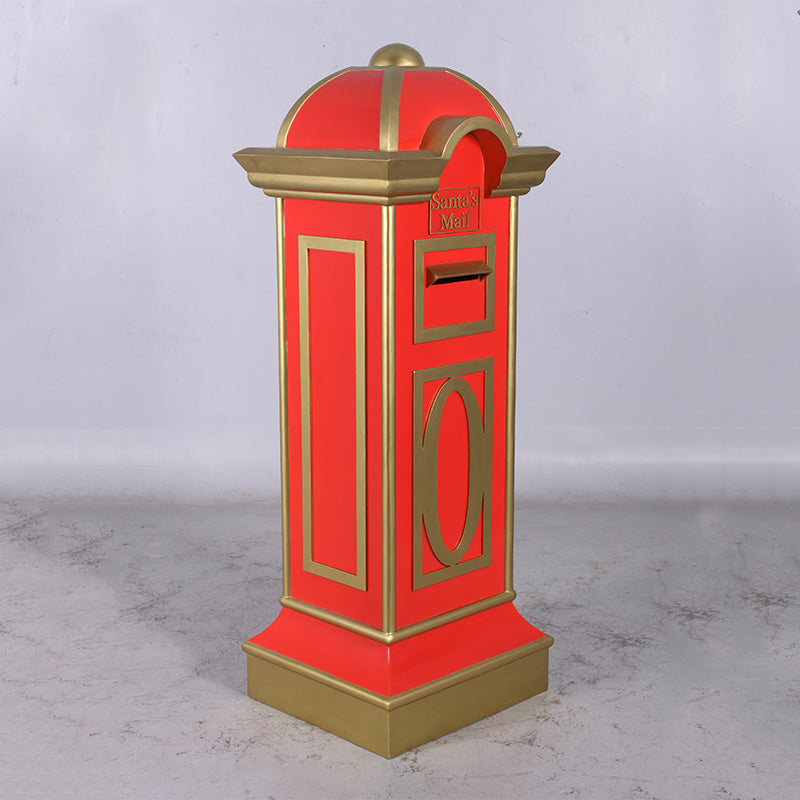 Santa's Mailbox Life Size Statue