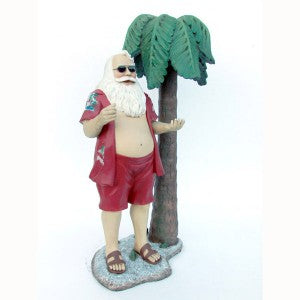 Tropical Santa Claus Life Size Statue