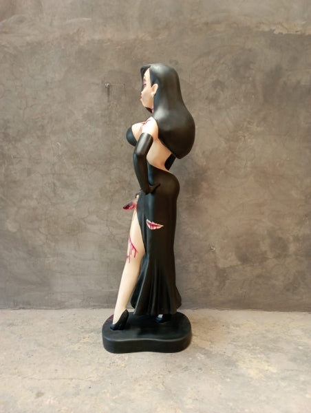 Scary Jessica with Knife Life Size Statue
