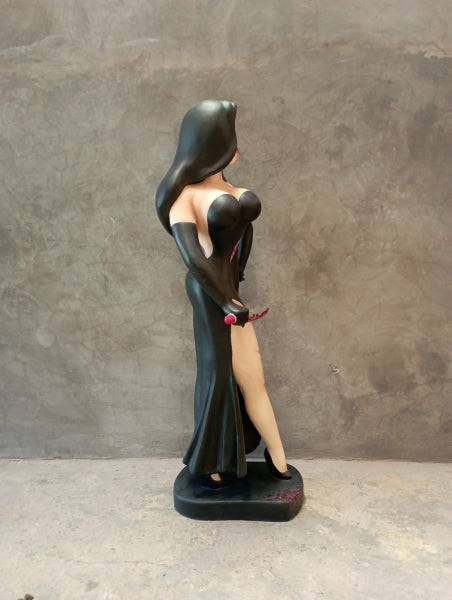 Scary Jessica with Knife Life Size Statue