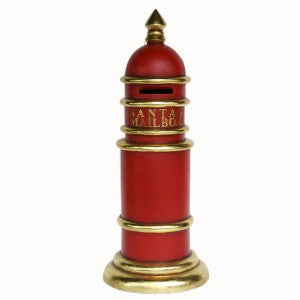 Santa Mailbox Life Size Statue