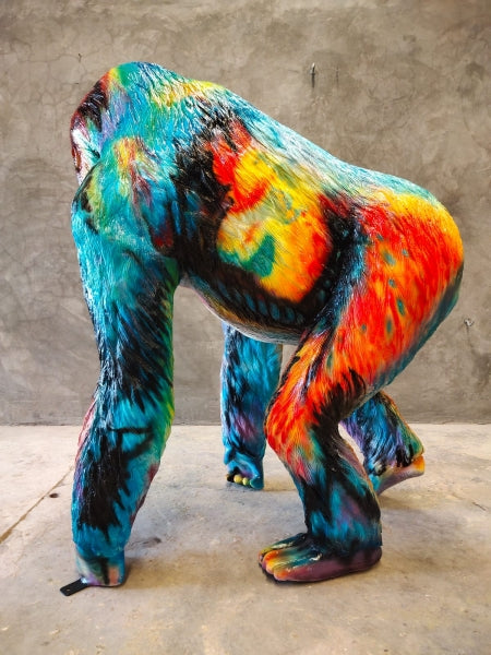 Pop Gorilla Life Size Statue