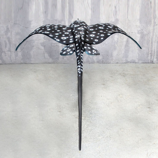 Spotted Eagle Ray Life Size Statue