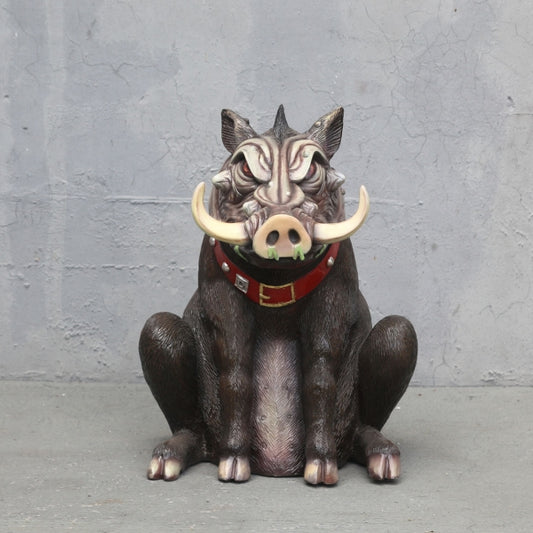 Fugly Guard Hog Life Size Statue