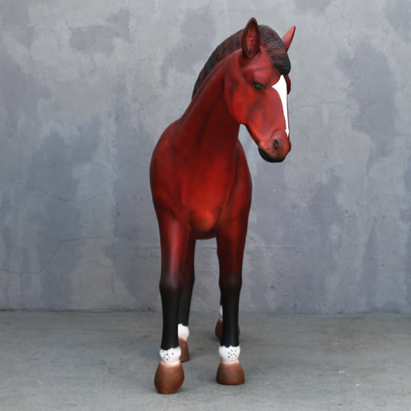 Small Horse Life Size Statue