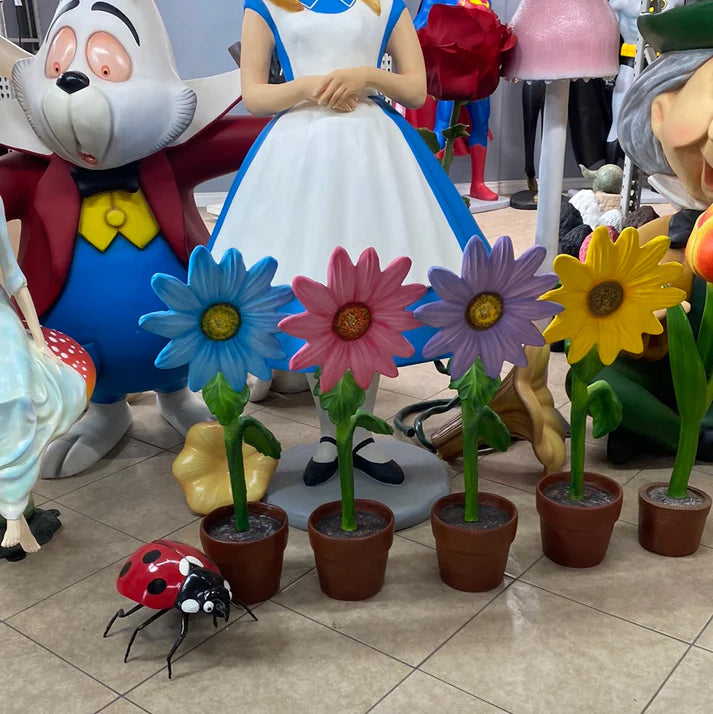 Lady Bug Over Sized Statue