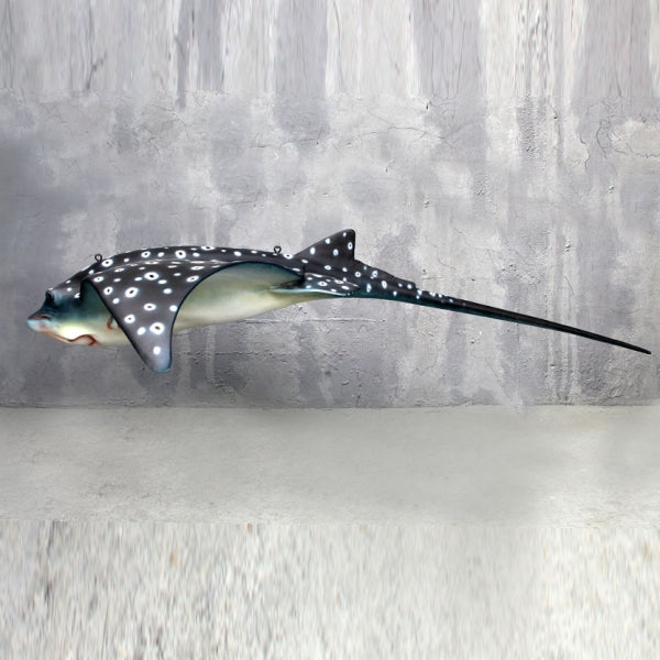 Spotted Eagle Ray Life Size Statue