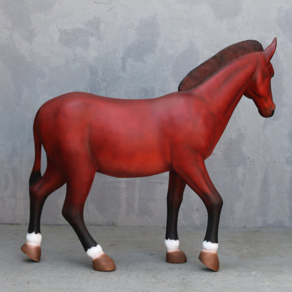Small Horse Life Size Statue