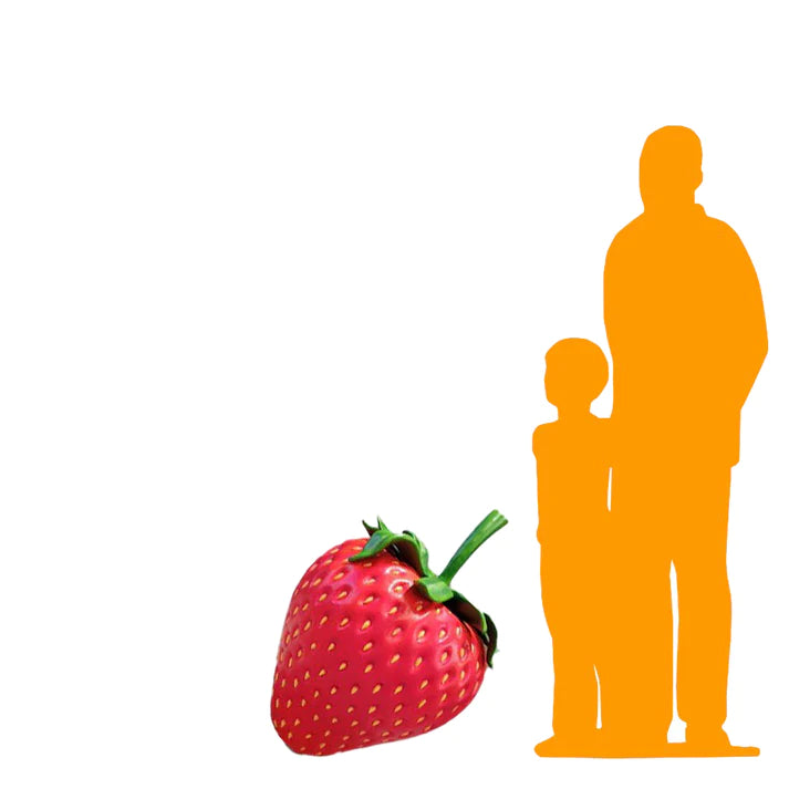 Strawberry Over Sized Statue