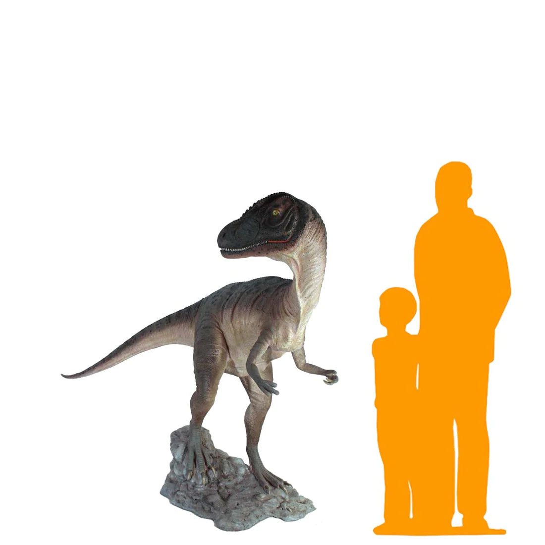 Allosaurus Dinosaur Life Size Statue