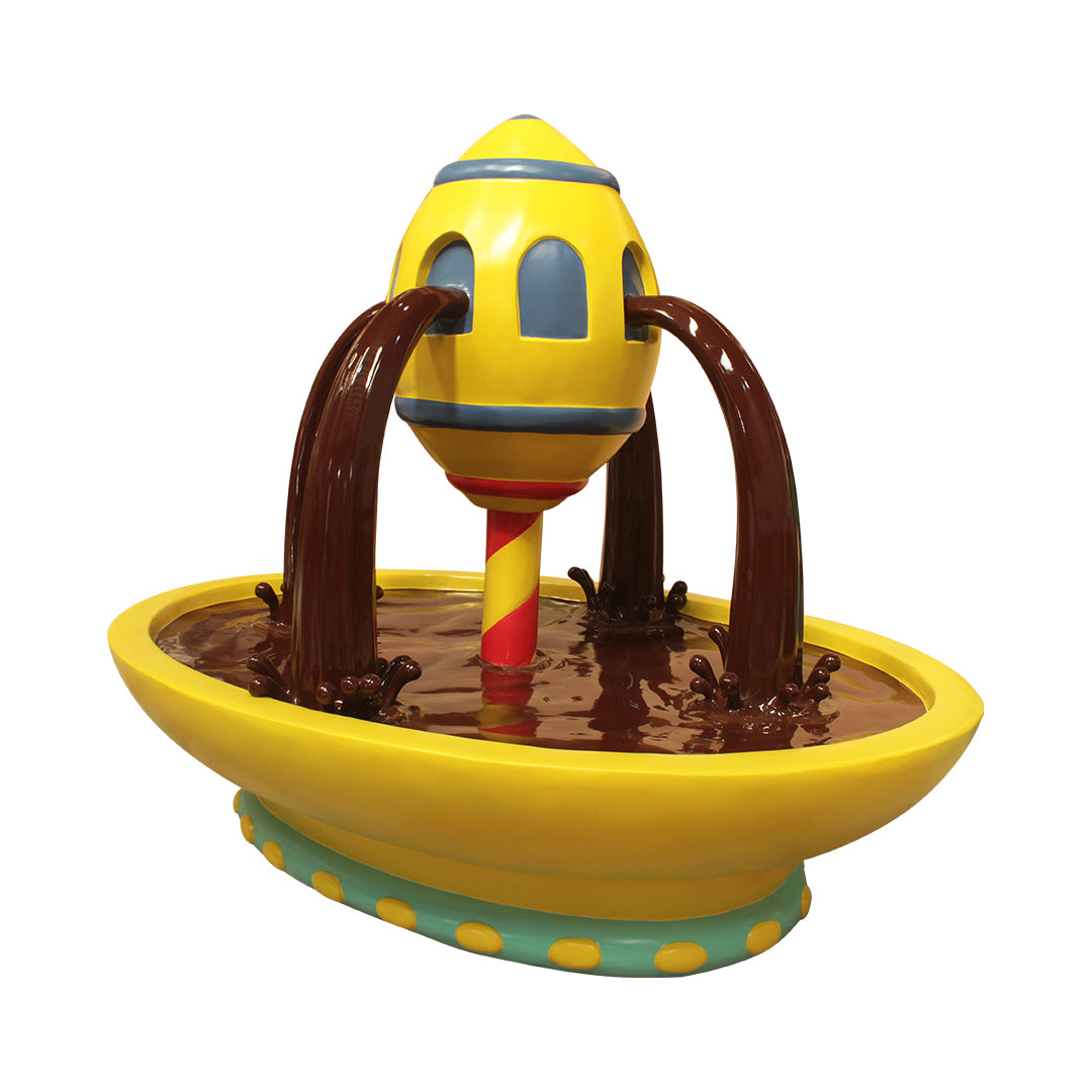 Easter Egg Chocolate Fountain Over Sized Statue