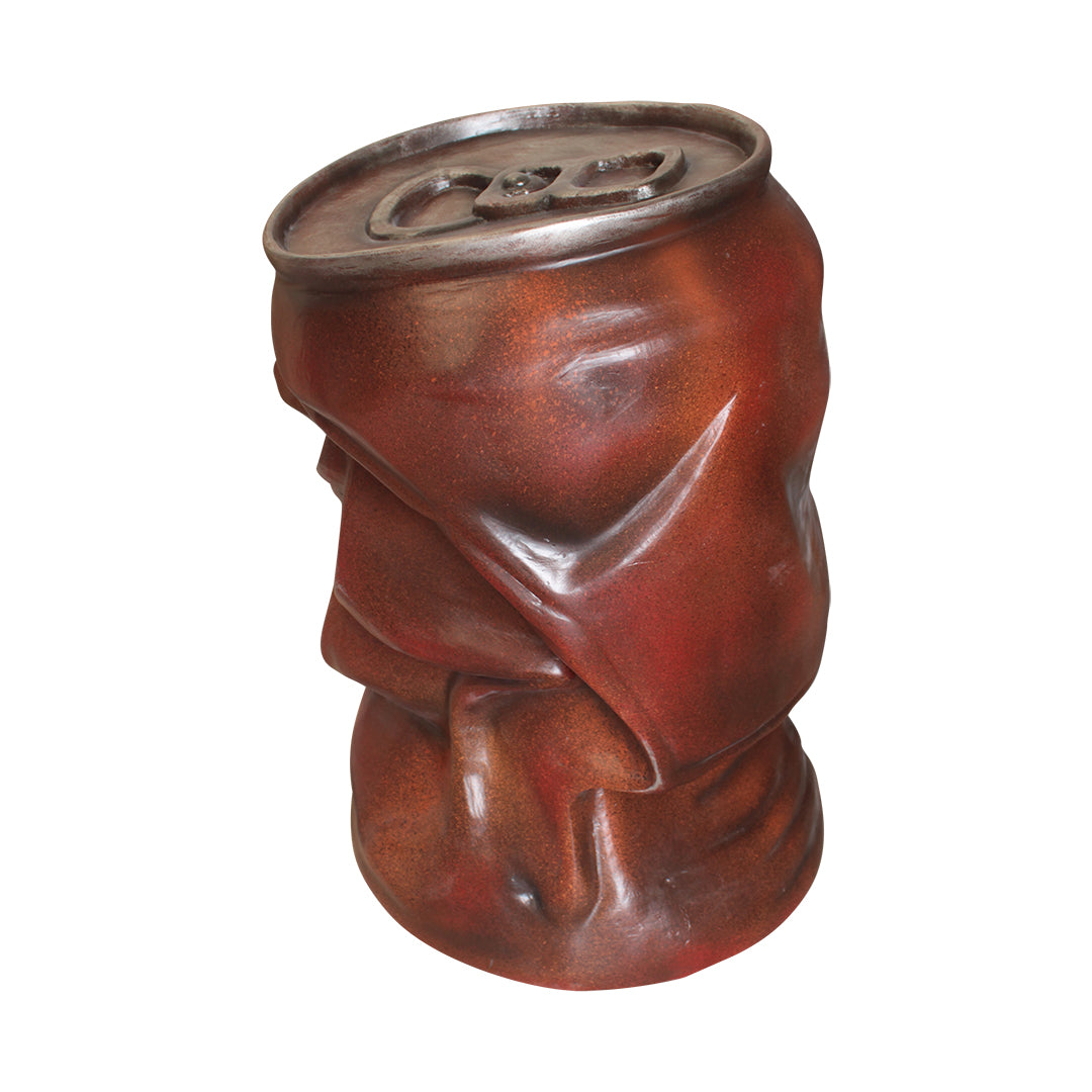 Rusty Soda Can Over Sized Statue
