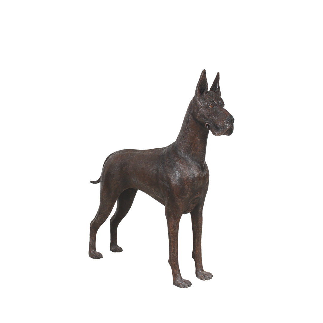 Dog Great Dane Life Size Statue