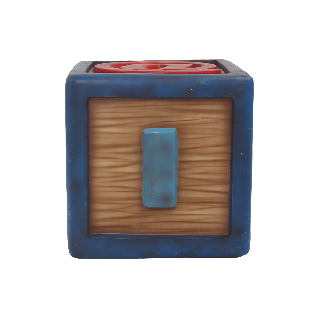 Letter Block Sides #,!,?,-,&,@ Over Sized Statue