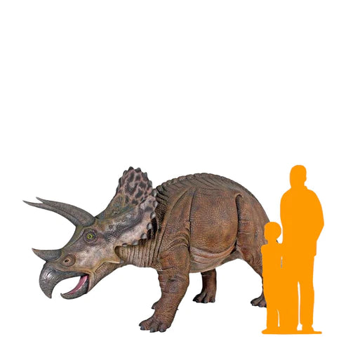 Triceratops Dinosaur Life Size Statue