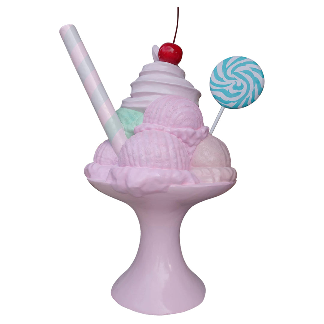 Ice Cream Dessert Over Sized Statue