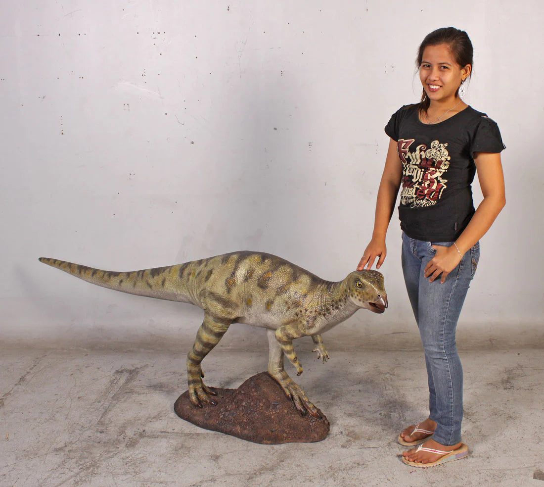 Hypsilophodont Dinosaur Life Size Statue