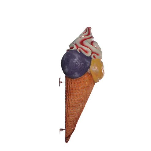 Large Three Scoop Ice Cream Statue