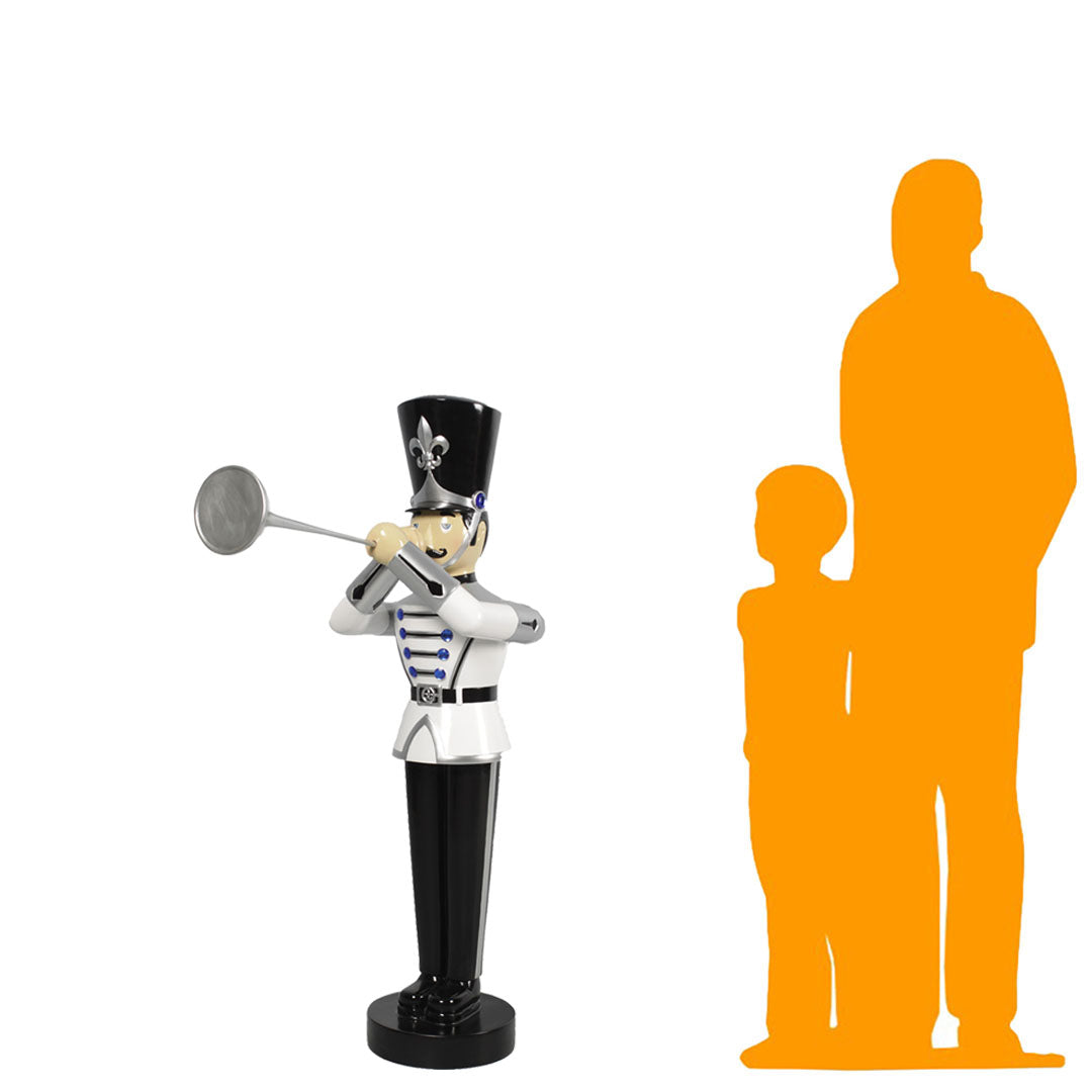 Trumpet Toy Soldier Small Statue