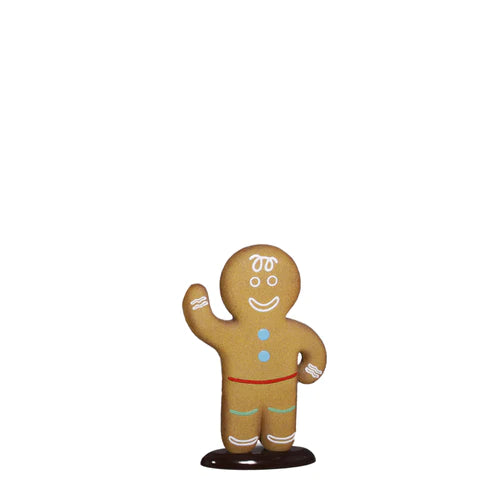 Gingerbread Cookie Boy Over Sized Statue