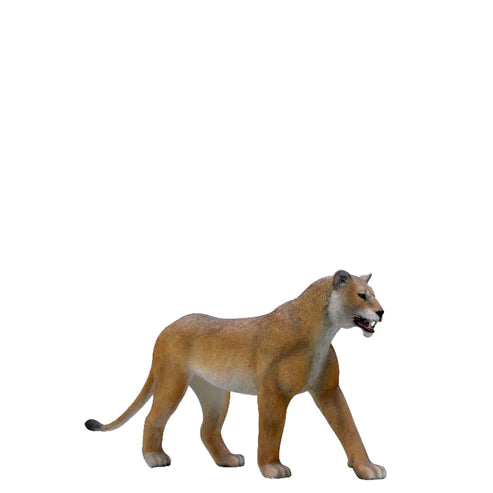 Lioness Walking Life Size Statue