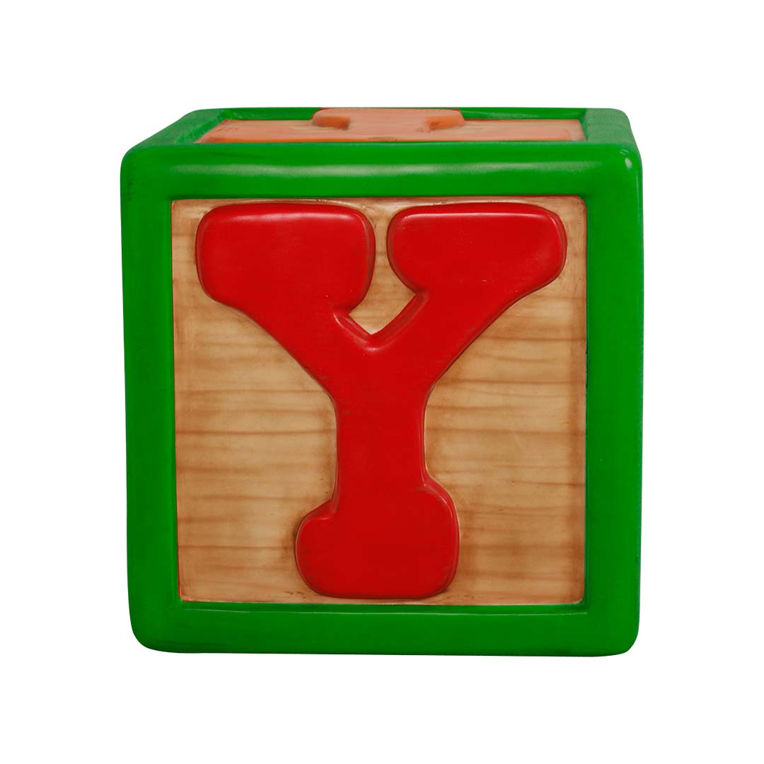 Letter Block Sides B,E,L,N,T,Y Over Sized Statue