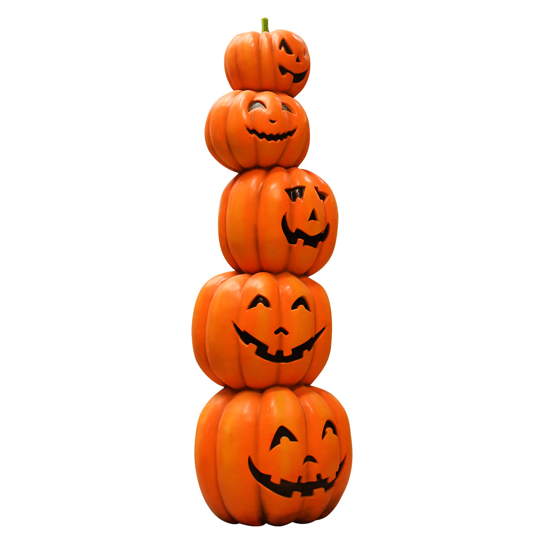 Pumpkin Tower 5 Over Sized Statue