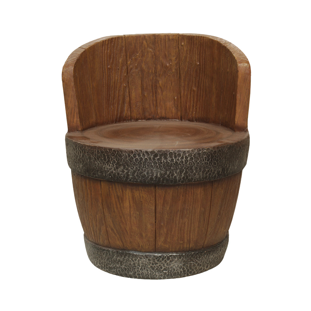 Children's Pirate Barrel Chair Over Sized Statue