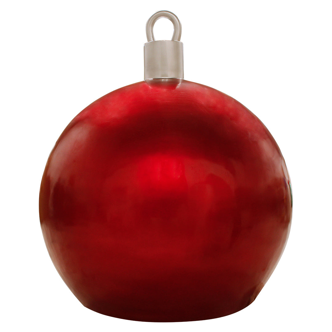Ornament Christmas Ball Seat Over Sized Statue