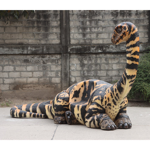 Adolescent Rhoetosaurus Dinosaur Bench Statue