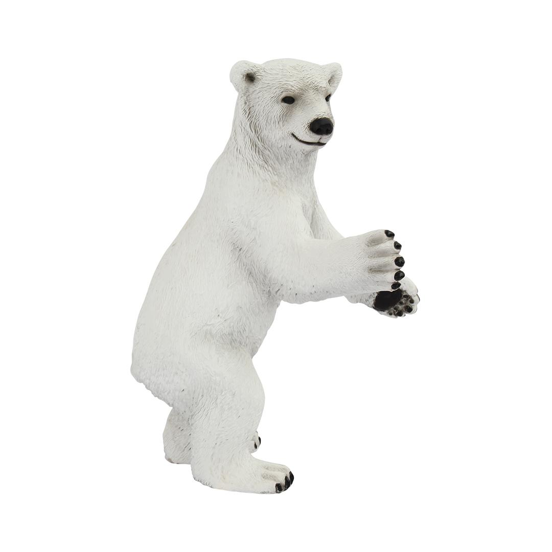 Polar Bear Baby Life Size Statue