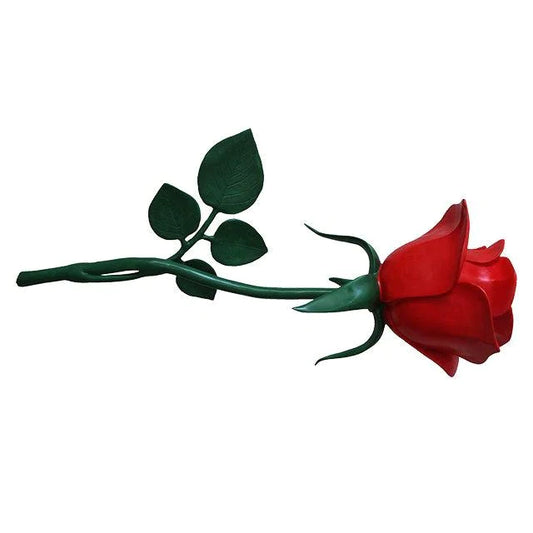 Large Rose Over Sized Flower Statue - LM Treasures