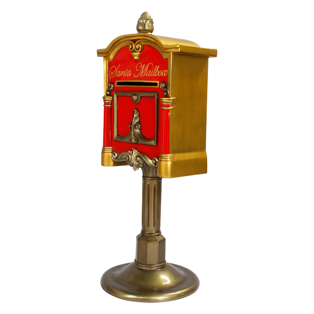Santa Mailbox 4 Life Size Statue