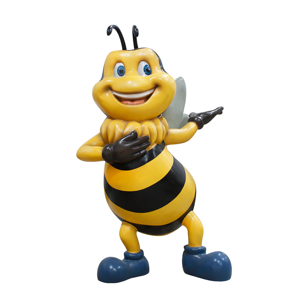 Comic Welcome Bee Over Sized Statue