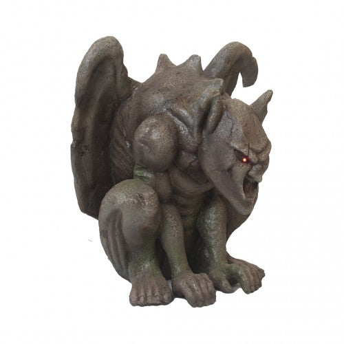Gargoyle Yelling Over Sized Statue