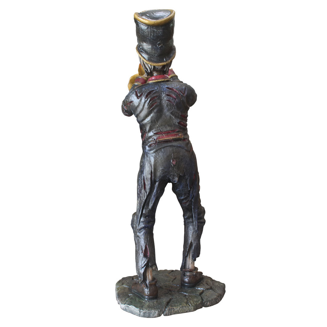 Skeleton Undead Trumpeter Life Size Statue