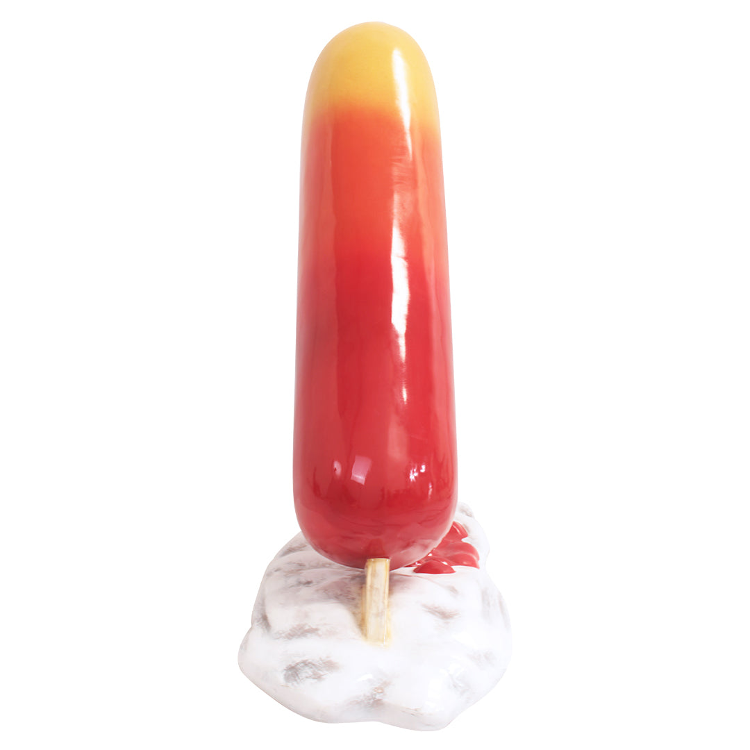 Popsicle Ice Cream Sunset Over Sized Statue