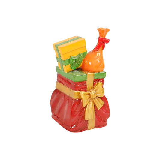 Gift Present Sack 4 Over Sized Statue