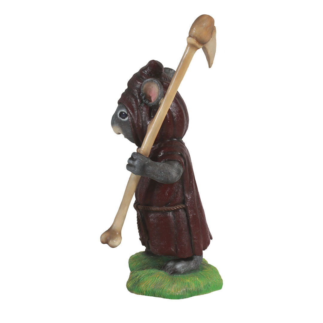 Mouse Reaper Costume Over Sized Statue