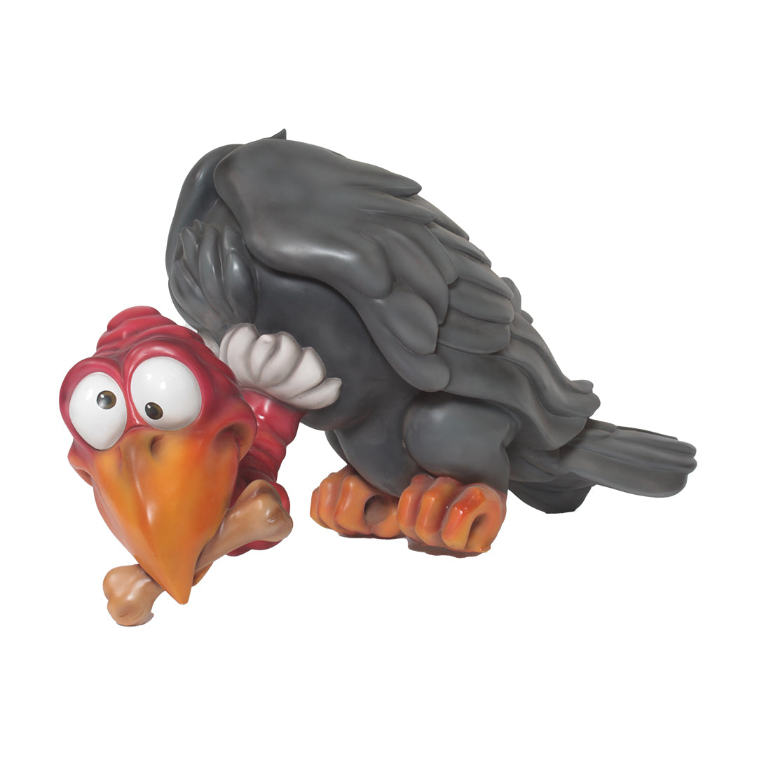 Comic Vulture Over Sized Statue