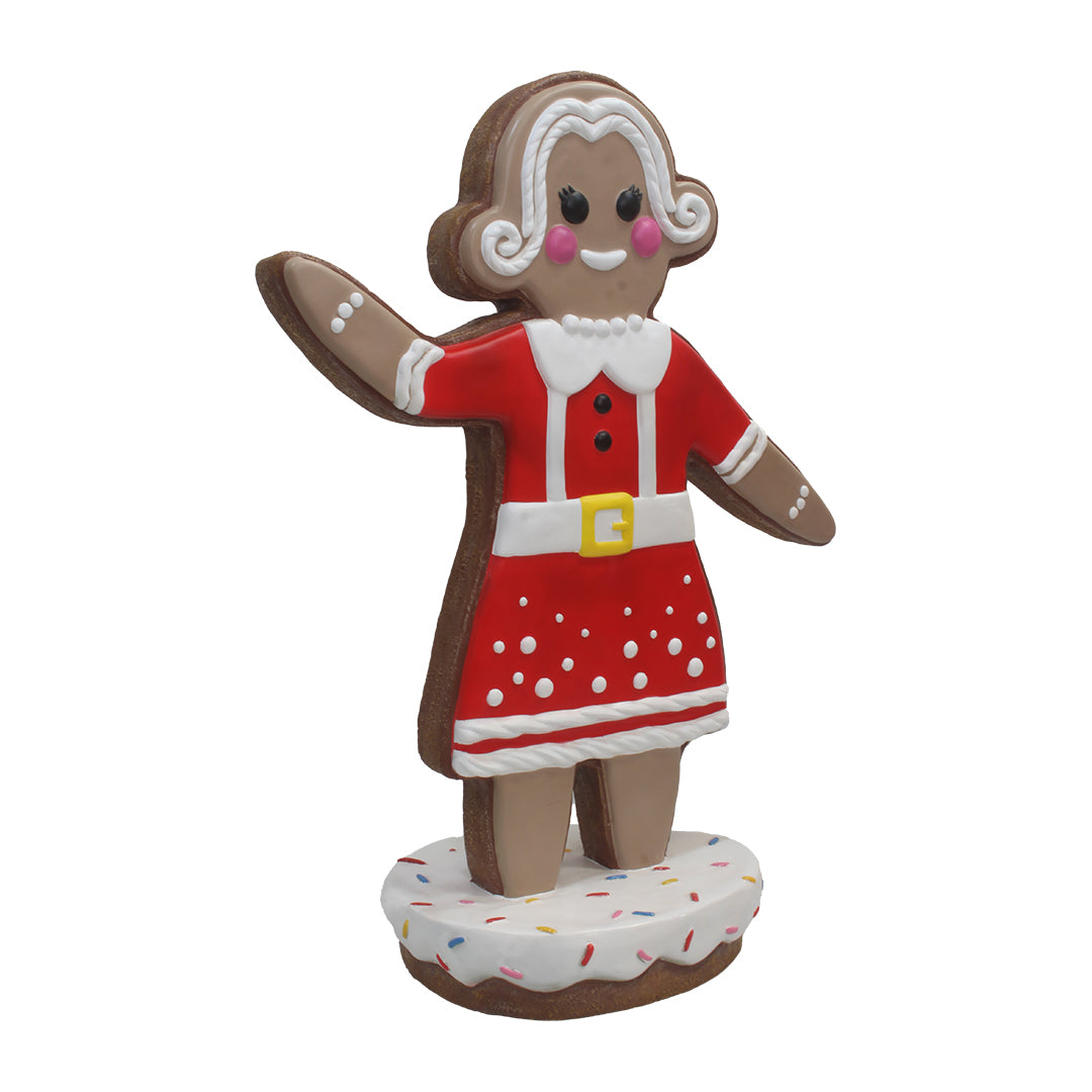 Gingerbread Woman Emma Over Sized Statue