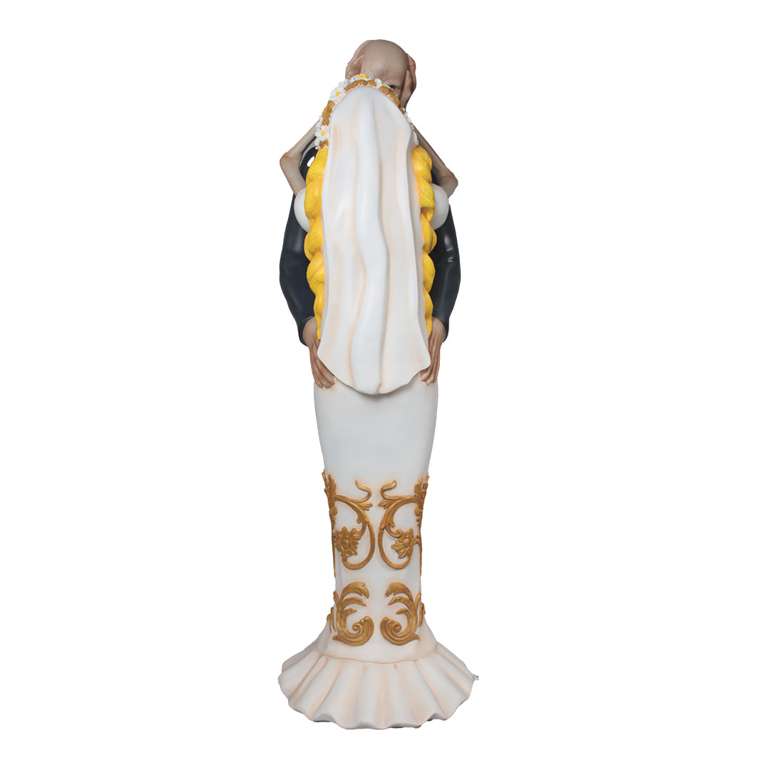 Skeleton Marriage Husband Wife Life Size Statue