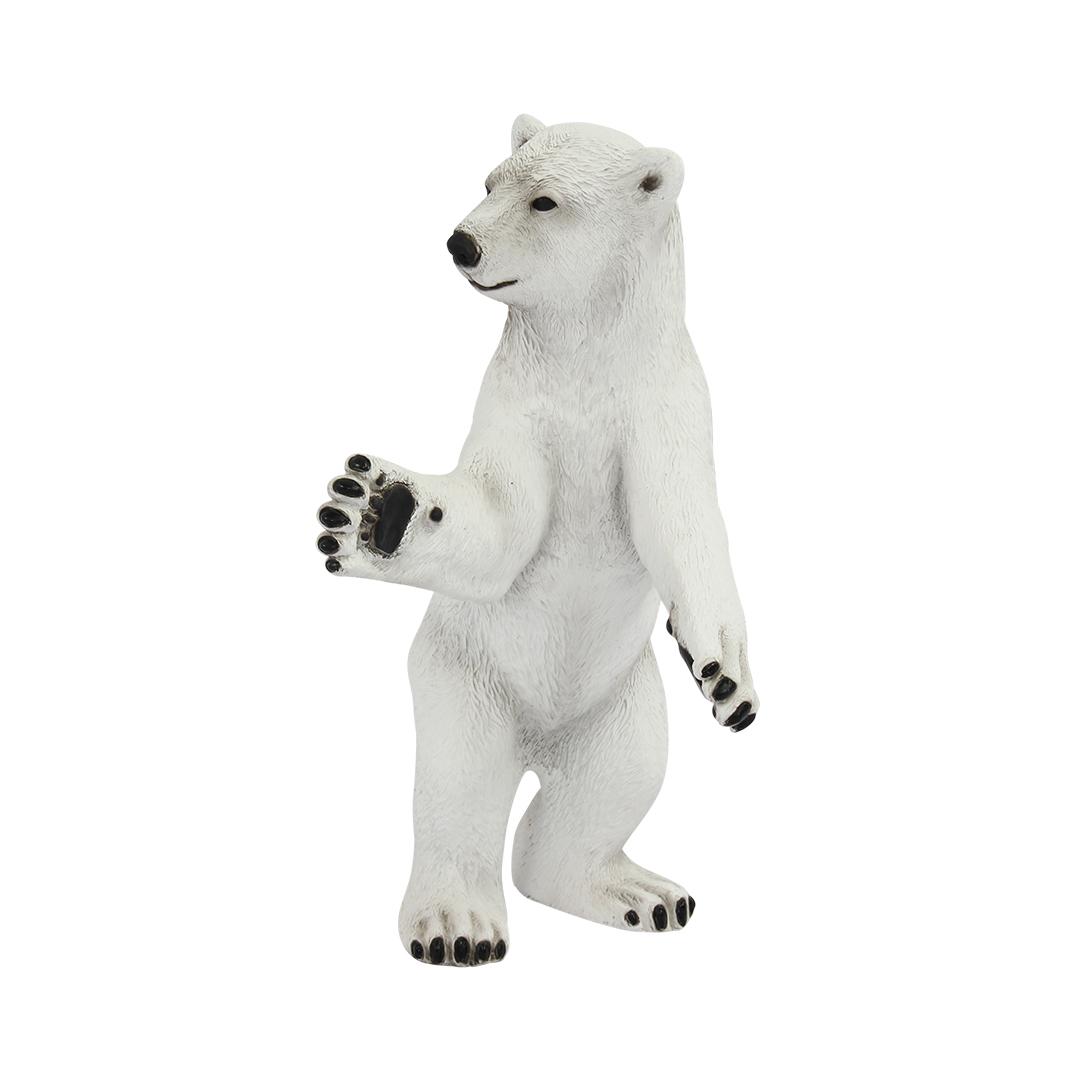 Polar Bear Baby Life Size Statue