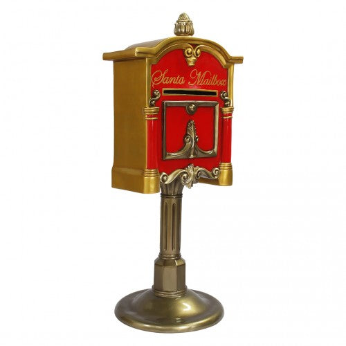 Santa Mailbox 4 Life Size Statue