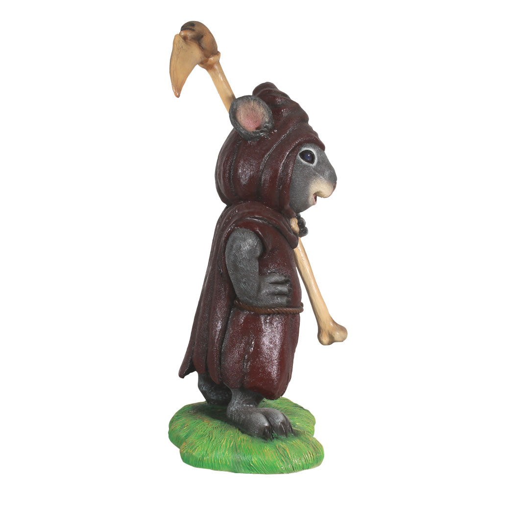 Mouse Reaper Costume Over Sized Statue