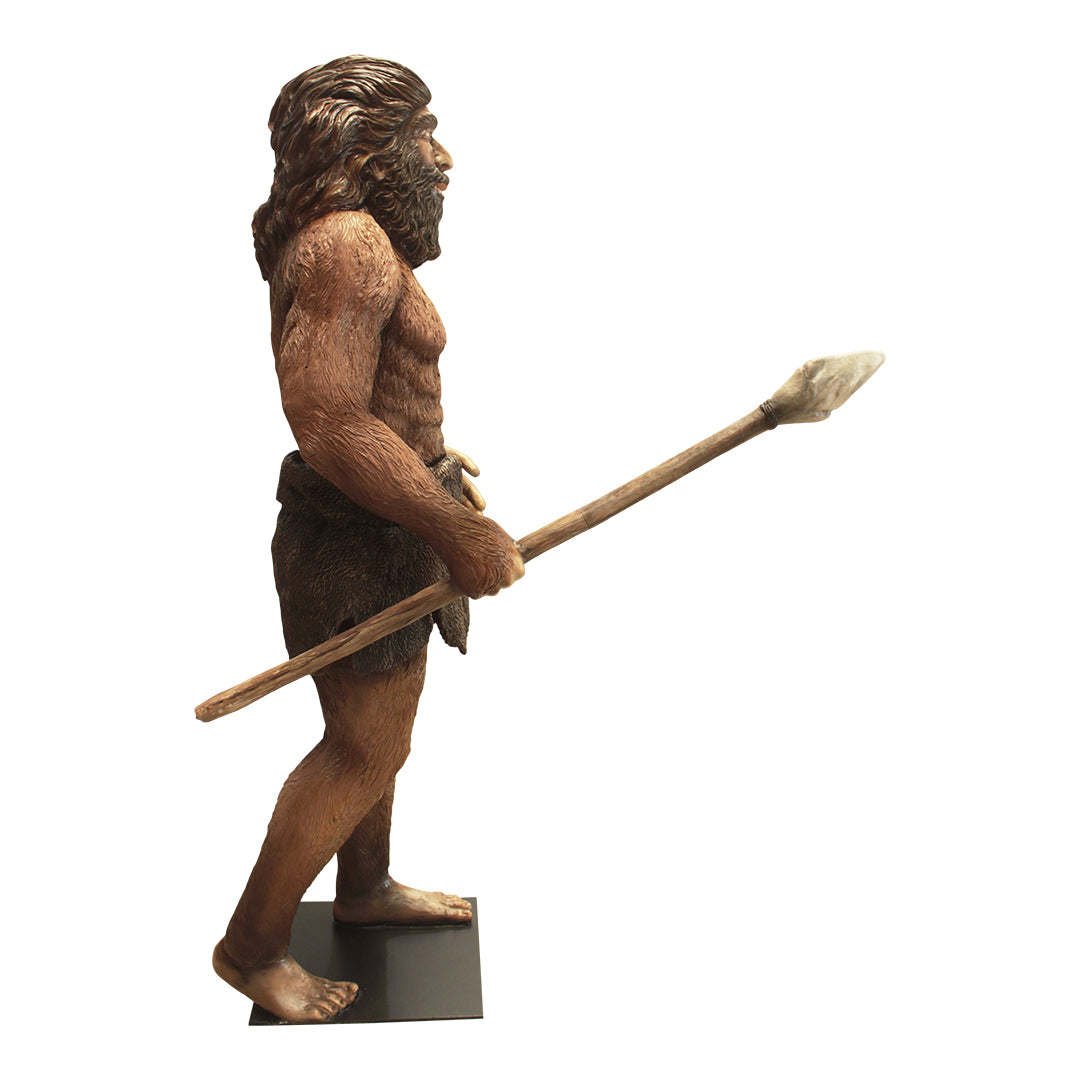 Neanderthal Cave Man Life Size Statue